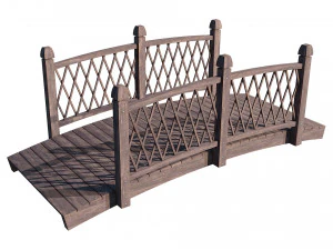 garden bridge 3D Model