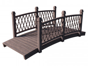 garden bridge 3D Model