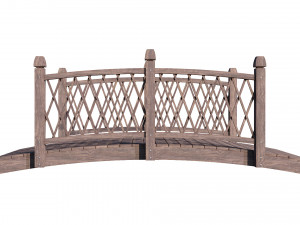 garden bridge 3D Model