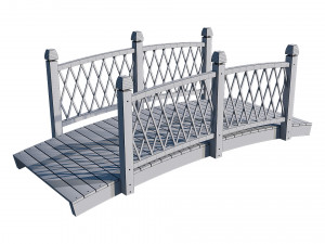 garden bridge 3D Model