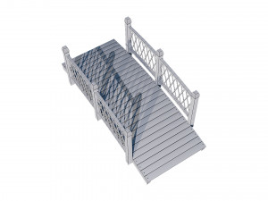 garden bridge 3D Model