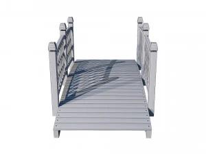 garden bridge 3D Model