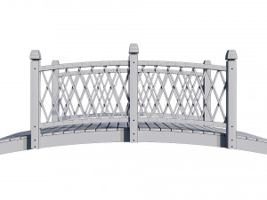 garden bridge 3D Model