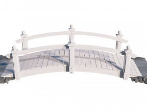 garden bridge Modelo 3D