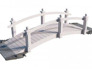 garden bridge 3D Model