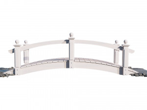 garden bridge Modelo 3D