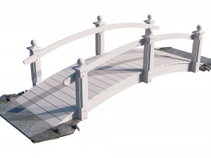 garden bridge Modelo 3D