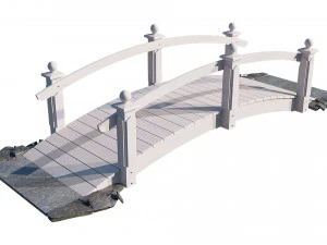 garden bridge 3D Model
