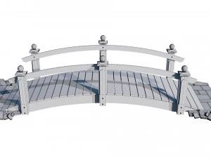 garden bridge 3D Model
