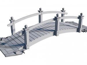 garden bridge 3D Model