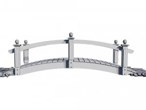 garden bridge 3D Model