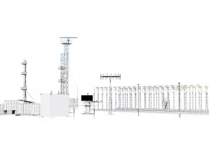 airport techical structures 3D Model