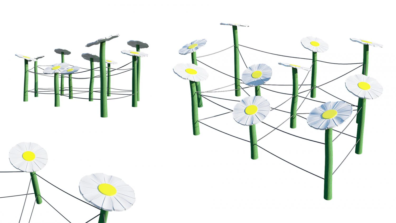 kids playground 3D Model .c4d .max .obj .3ds .fbx .stl .blend 