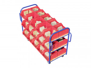 warehouse trolley 3Dモデル