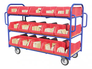 warehouse trolley 3D Model