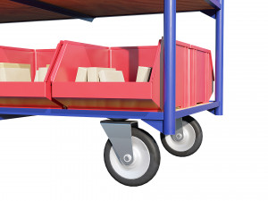 warehouse trolley 3Dモデル