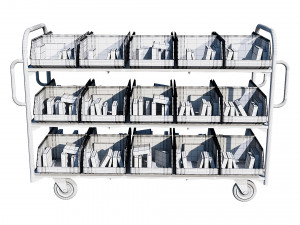 warehouse trolley 3Dモデル