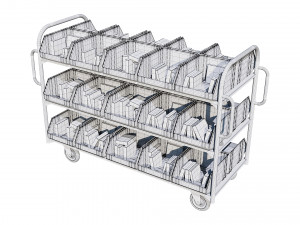 warehouse trolley 3Dモデル