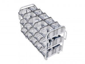 warehouse trolley 3Dモデル