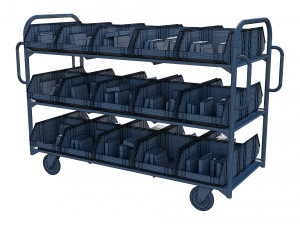 warehouse trolley 3Dモデル