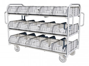 warehouse trolley 3Dモデル