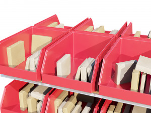 warehouse trolley Model 3D