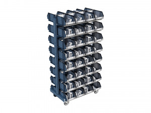 warehouse trolley Model 3D