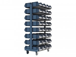 warehouse trolley Model 3D