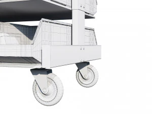 warehouse trolley 3D Model