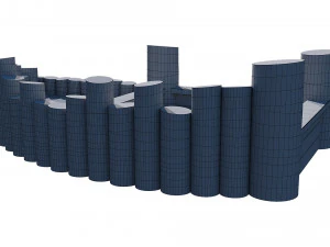 wooden sandbox 3D Model