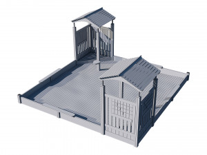 sandbox 3D मॉडल