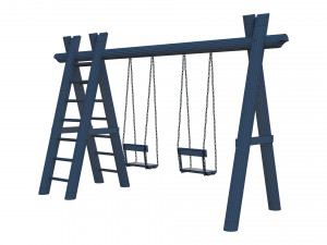 swing wooden Modelo 3D