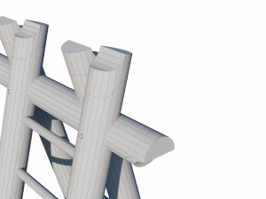 swing wooden Modelo 3D