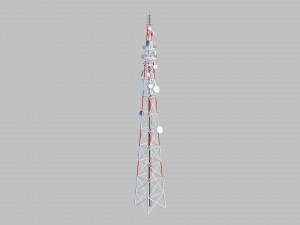 telecommunication tower 3D Model
