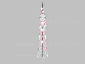 telecommunication tower 3D Model
