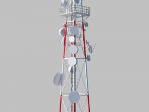 telecommunication tower 3D Model