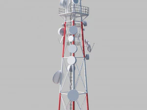 telecommunication tower 3D Model