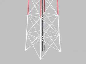 telecommunication tower 3D Model