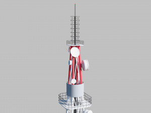telecommunication tower 3D Model
