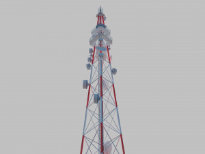 telecommunication tower 3D Model