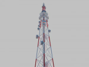 telecommunication tower 3D Model