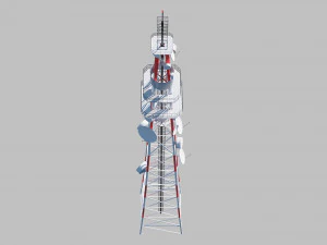 telecommunication tower 3D Model