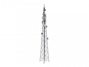 telecommunication tower 3D Model