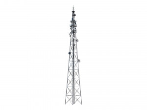 telecommunication tower 3D Model