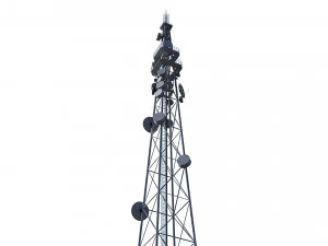 telecommunication tower 3D Model
