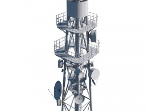 telecommunication tower 3D Model