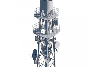 telecommunication tower 3D Model