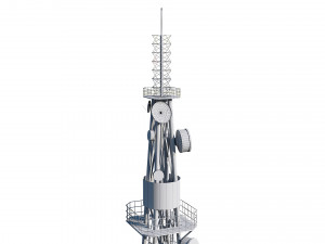 telecommunication tower 3D Model