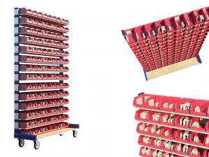 warehouse trolley 3Dモデル