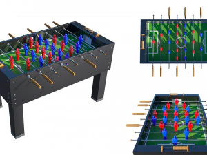 football table 3D Model